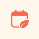 Bookmint calendar and leaf mark